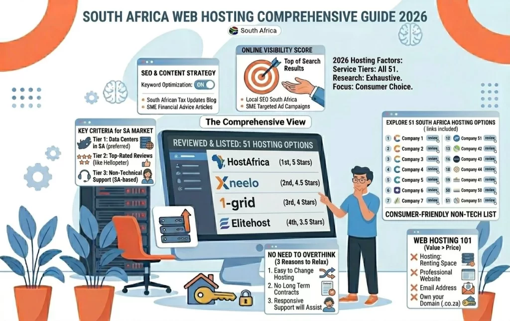 Web Hosting Companies South Africa