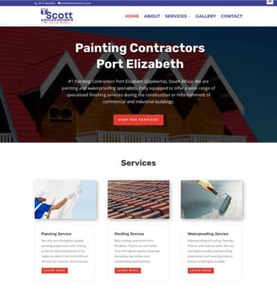 Cleaning company Website Design