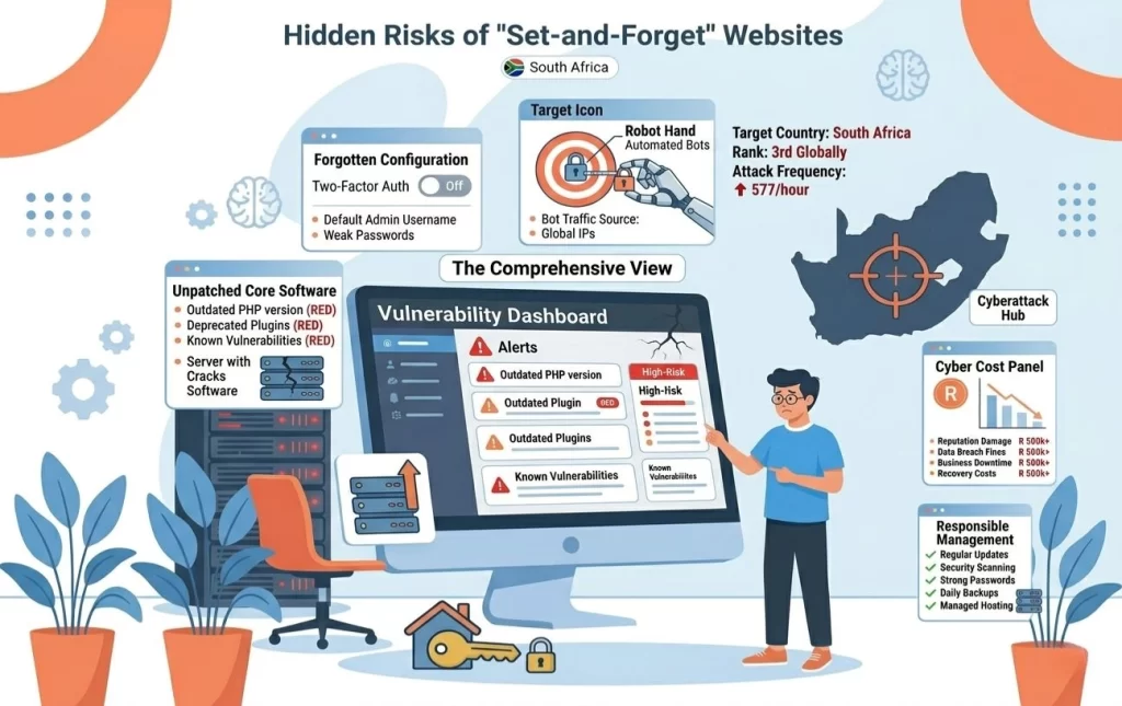 Small Business website security south africa