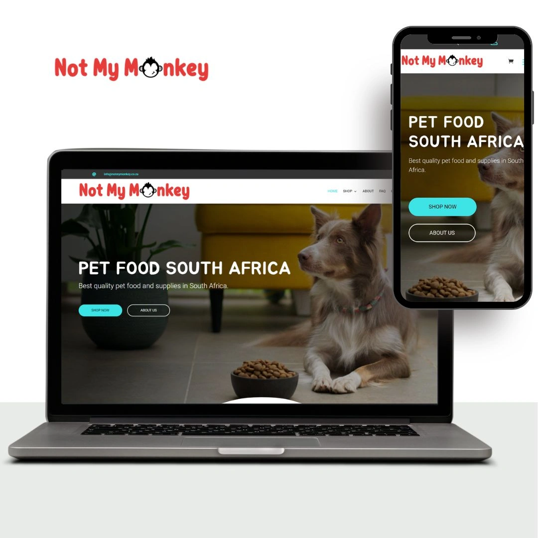 Online Store for Pet Food Range